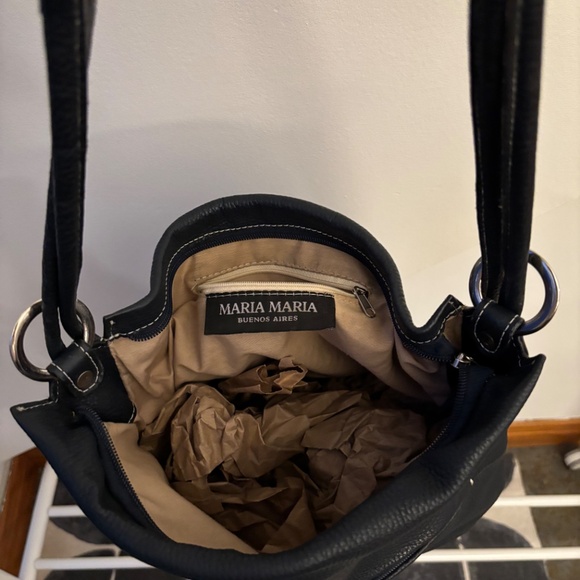 Leather shoulder bag / backpack - Picture 4 of 4